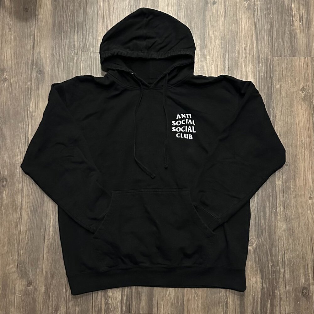 Black Antisocial Social Club Hoodie